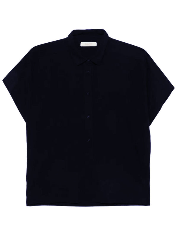 Short-Sleeved Cotton Polo Shirt