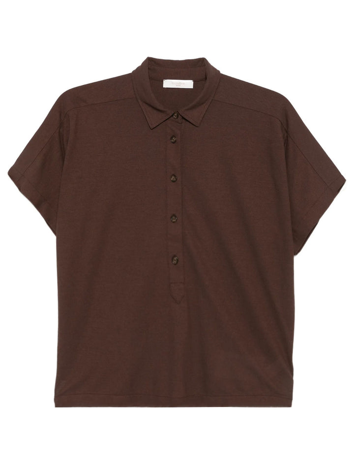 Zanone Polo - Brown | e25a46c8cd044113a688b21188dd84dadfca2b72