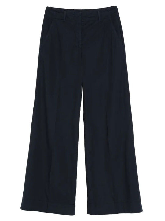 Ilya Wide-Leg Cotton Trousers
