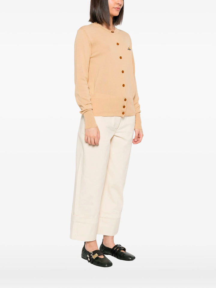Vivienne Westwood Cardigan - Nude & Neutrals | a1124c9c4b3a16579eb54e9d843ce041eacf50ca
