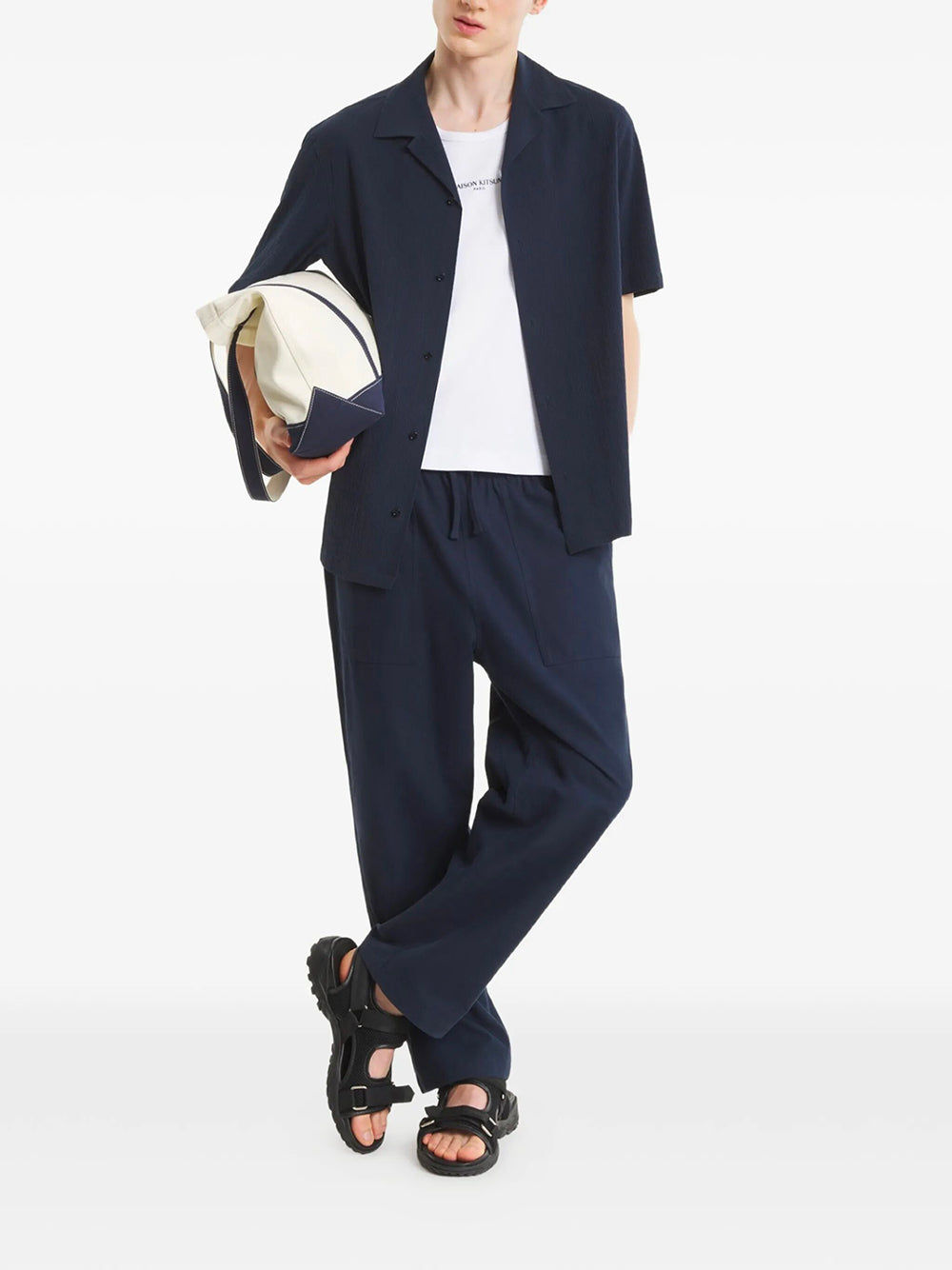 Maison KitsunÉ Plain - Blue | 7af3edb4a2d02e2b2c7a75dc4aec7e81c596aef1