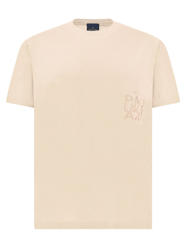 Bold Embroidery Cotton Jersey T-Shirt
