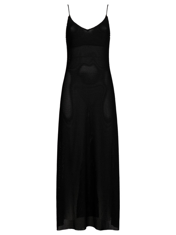 Long Crochet Sheath Dress