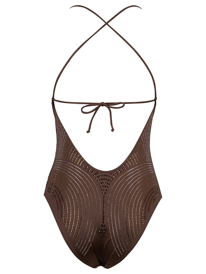Pin Up One-pieces - Brown | 6ebe828faf7e997f642453f3dd62dfa7c7c2c073