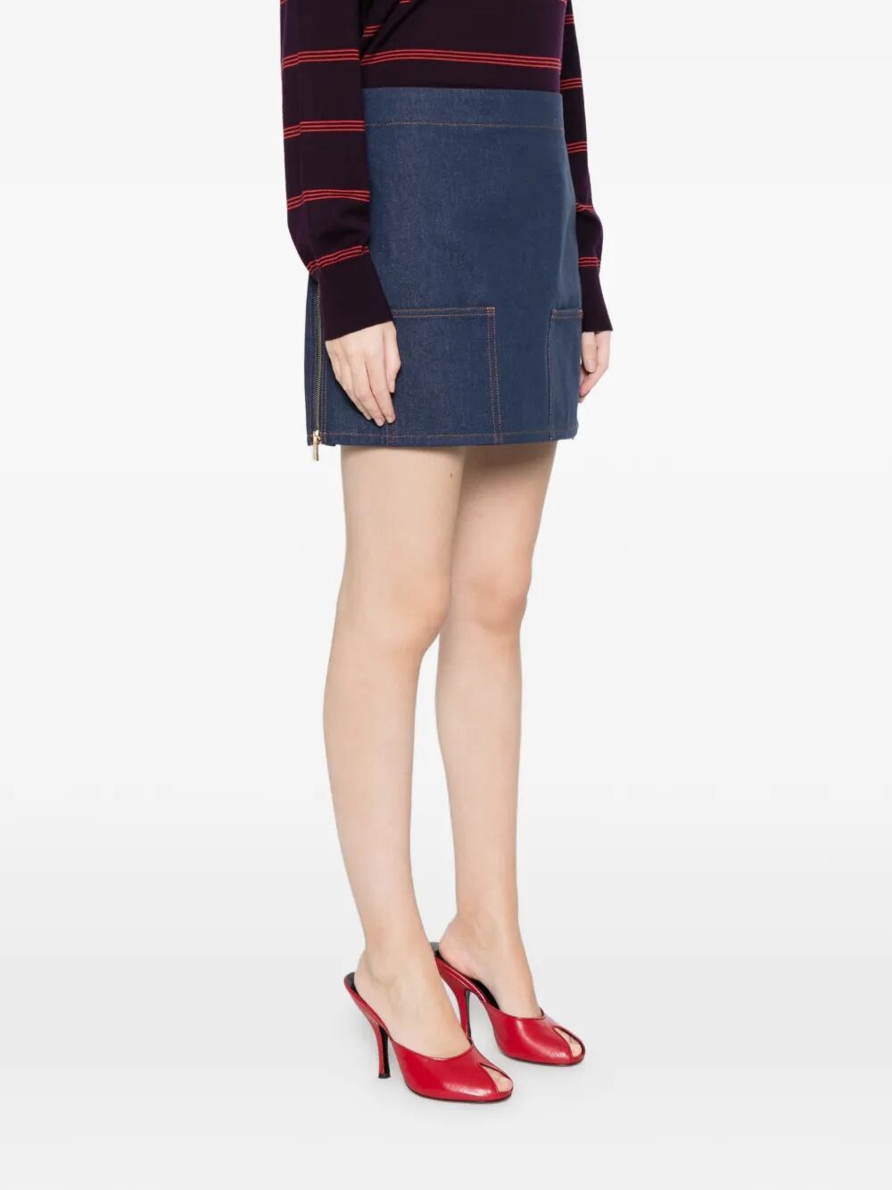 Fendi GONNA - Blue | 3235ad21c89ecad6050a24f6b5ea339fbf384a6d