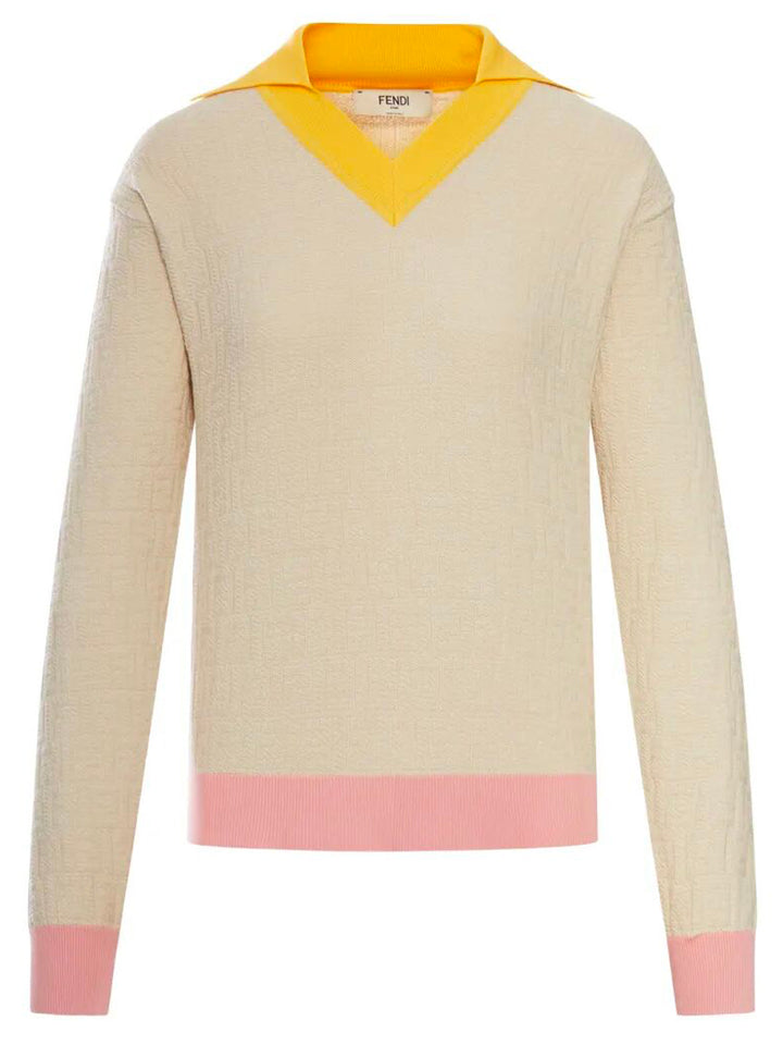 Fendi MAGLIA - Nude & Neutrals | 4337e8335f4856611da663c49652daf03741a8e6