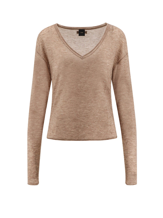 Salomone Wool Sweater With Micro Sequins
