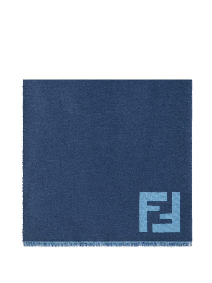 Fendi Scarves - Blue | 4ec2908c0b3adb518094cbe17650fb47f9a54475