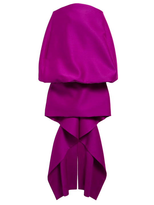 Women`S Off-Shoulder Dress In Violet