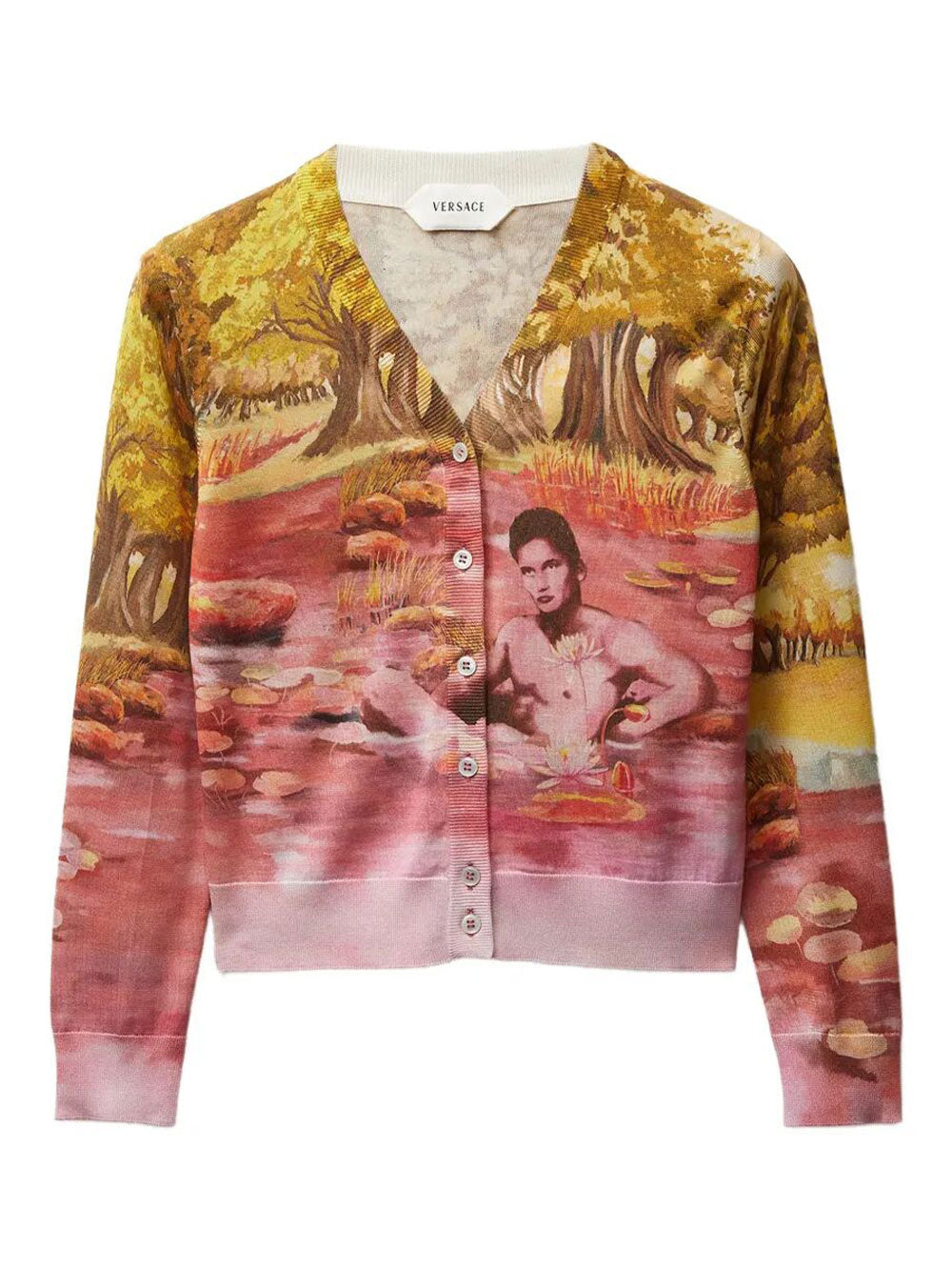 Versace Cardigan - Multicolour | 87bd3de3c27bc7d0a2d919e4405b910a50d33cfd