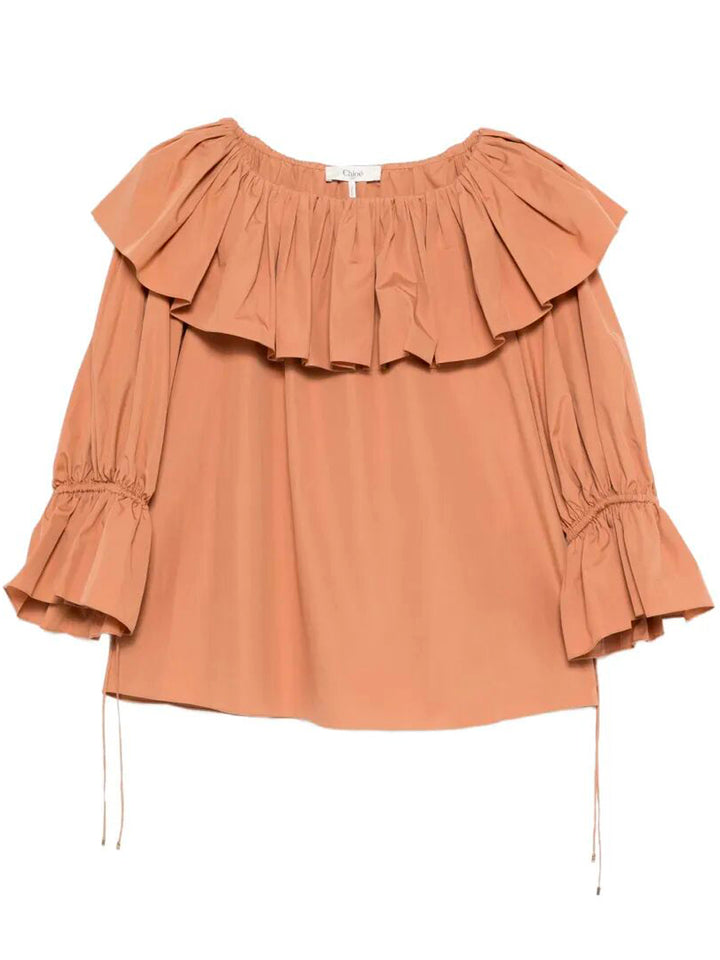 ChloÉ TOP - Brown | a332956dc4b944b793f723c6a06a283484fcc2e4