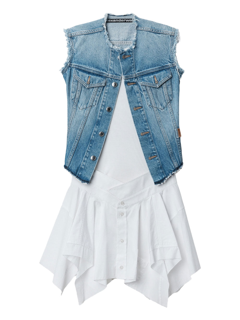 Alexander Wang Mini dresses - Blue | d7777eb8c3ec35f79b12a7bc3cee99098489af9d