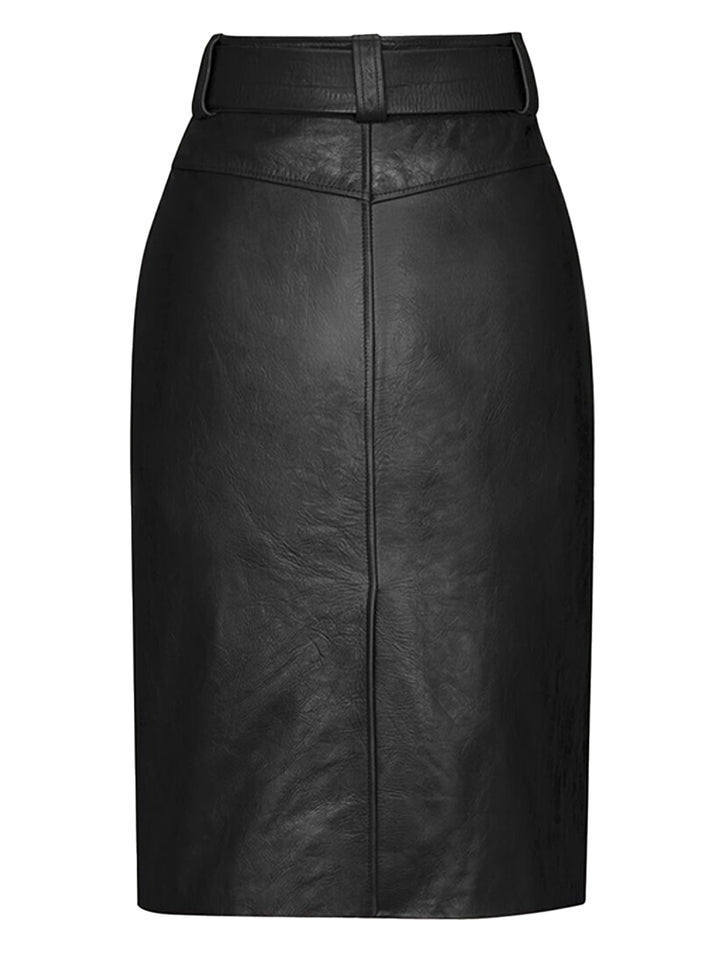 Saint Laurent Paris GONNA - Black | d0322bf4bd3856dade7a7c21c342fe52d0db48ae