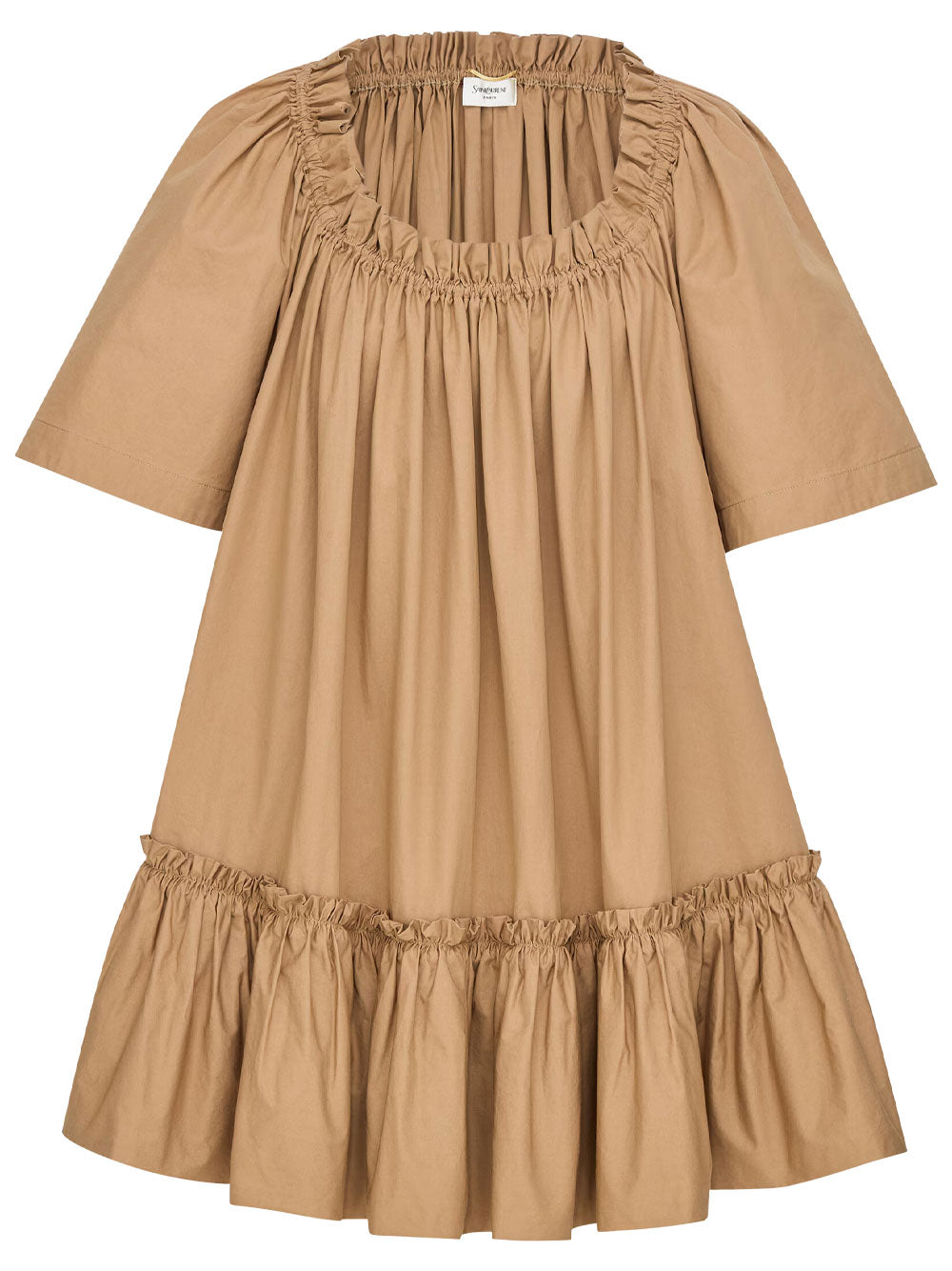 Saint Laurent Paris Mini dresses - Brown | 3fb090ed0a0e36759ce9dcbc48f070a95defe3ec