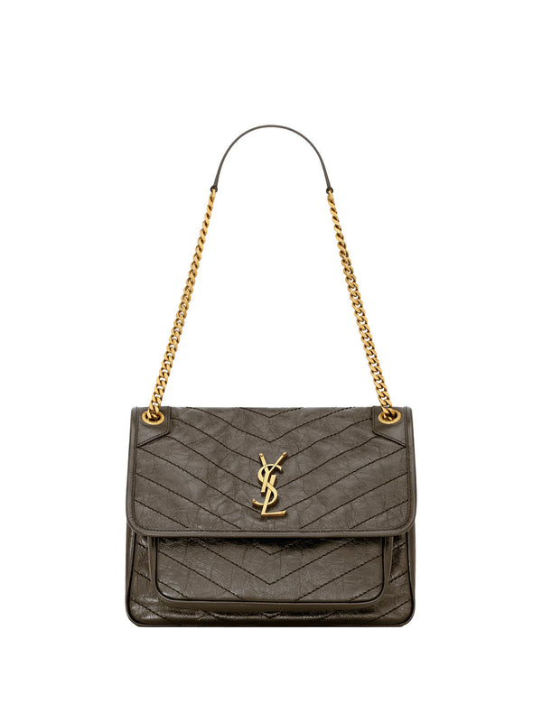 Niki Medium Soft Bag In Vintage Leather