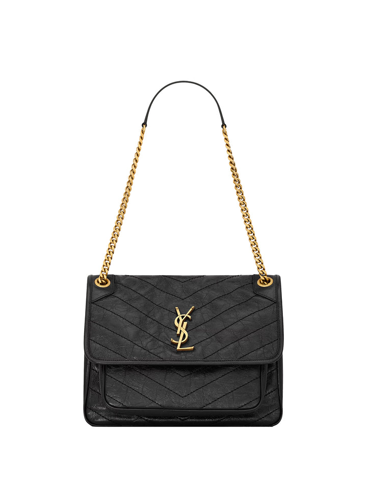Saint Laurent Paris Shoulder Bags - Black | b11f4b885adaeea4f4adbbb114f065964fcb5c32