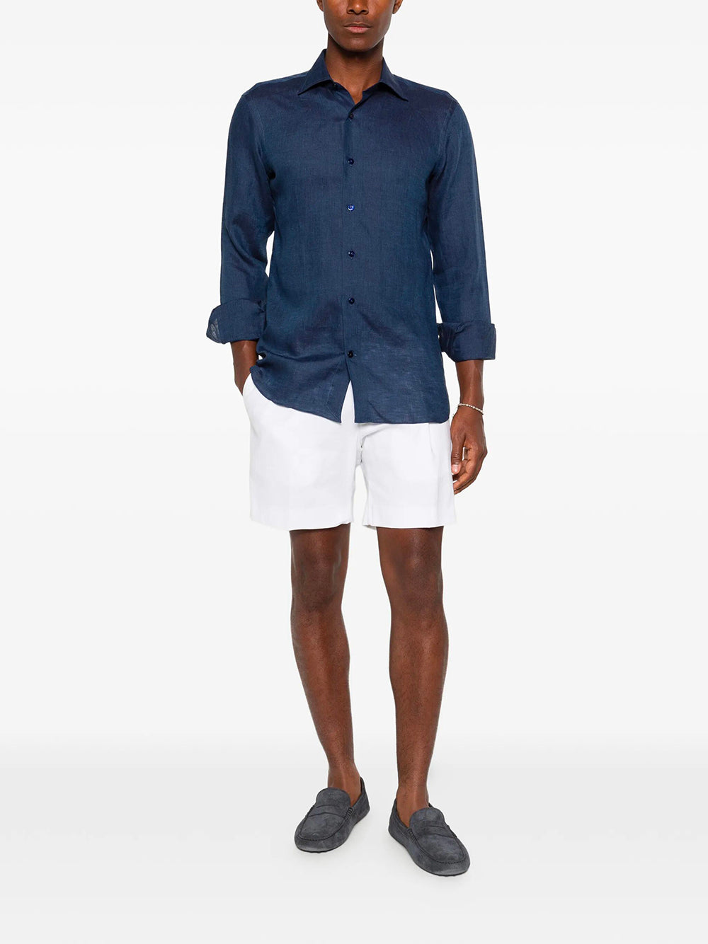 Borriello CAMICIA - Blue | b665b4788a0faecc1f35103d1681df21900fc18e