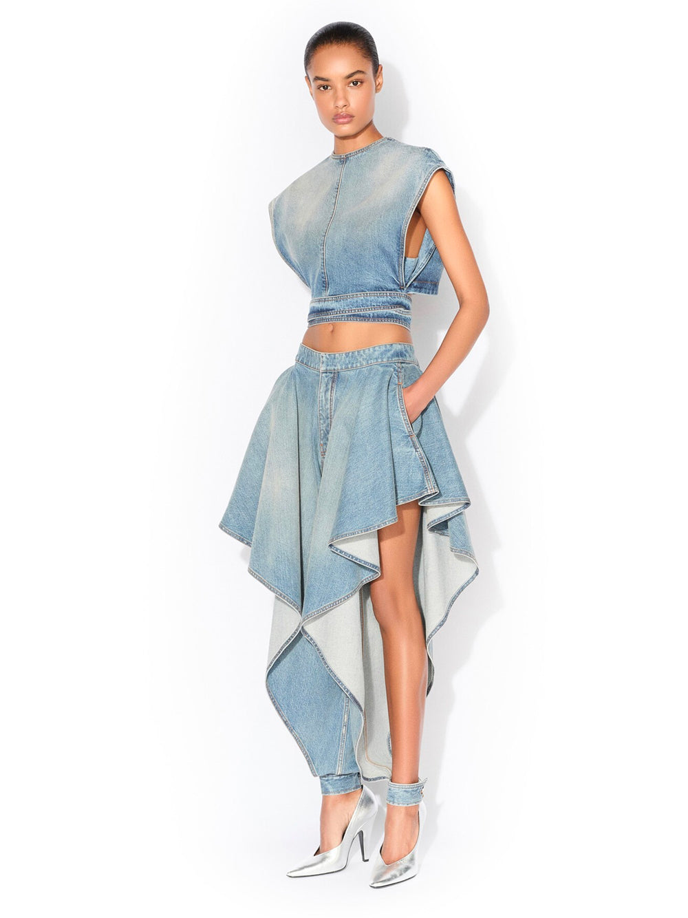 AlaÏA Tops - Blue | 108809870b0a4f3e61eee84186fb79d615c55c4b