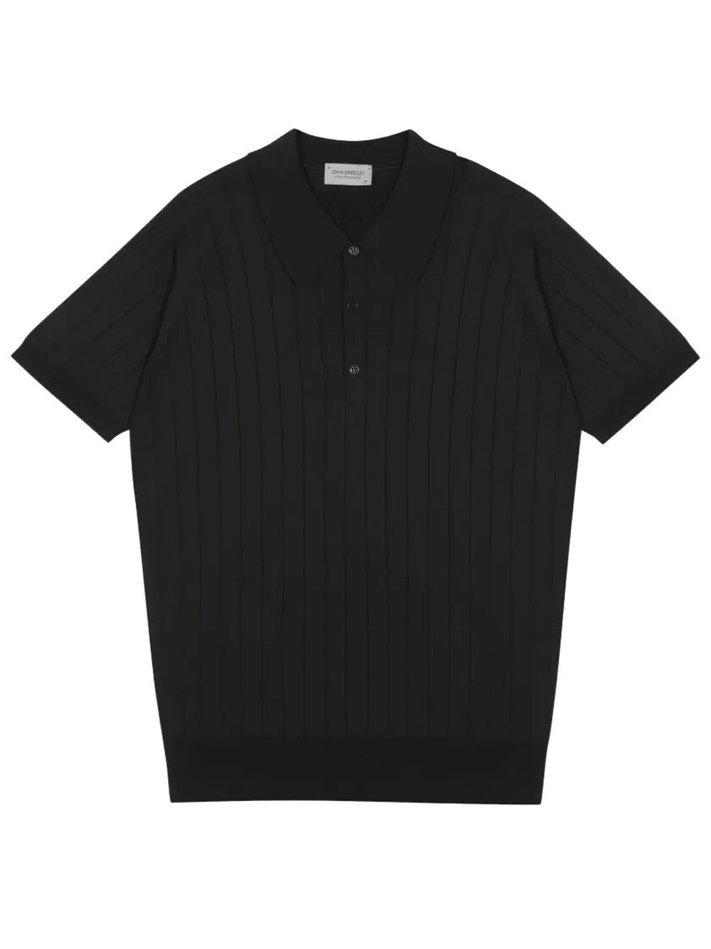 John Smedley POLO - Black | c2863c441475daef1fa6815cdacbda9ad2d564e4
