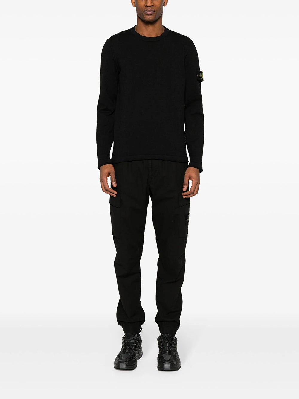 Stone Island Round neck - Black | 22604a40e6a3b85fb74084bf523e7fdb2d364051