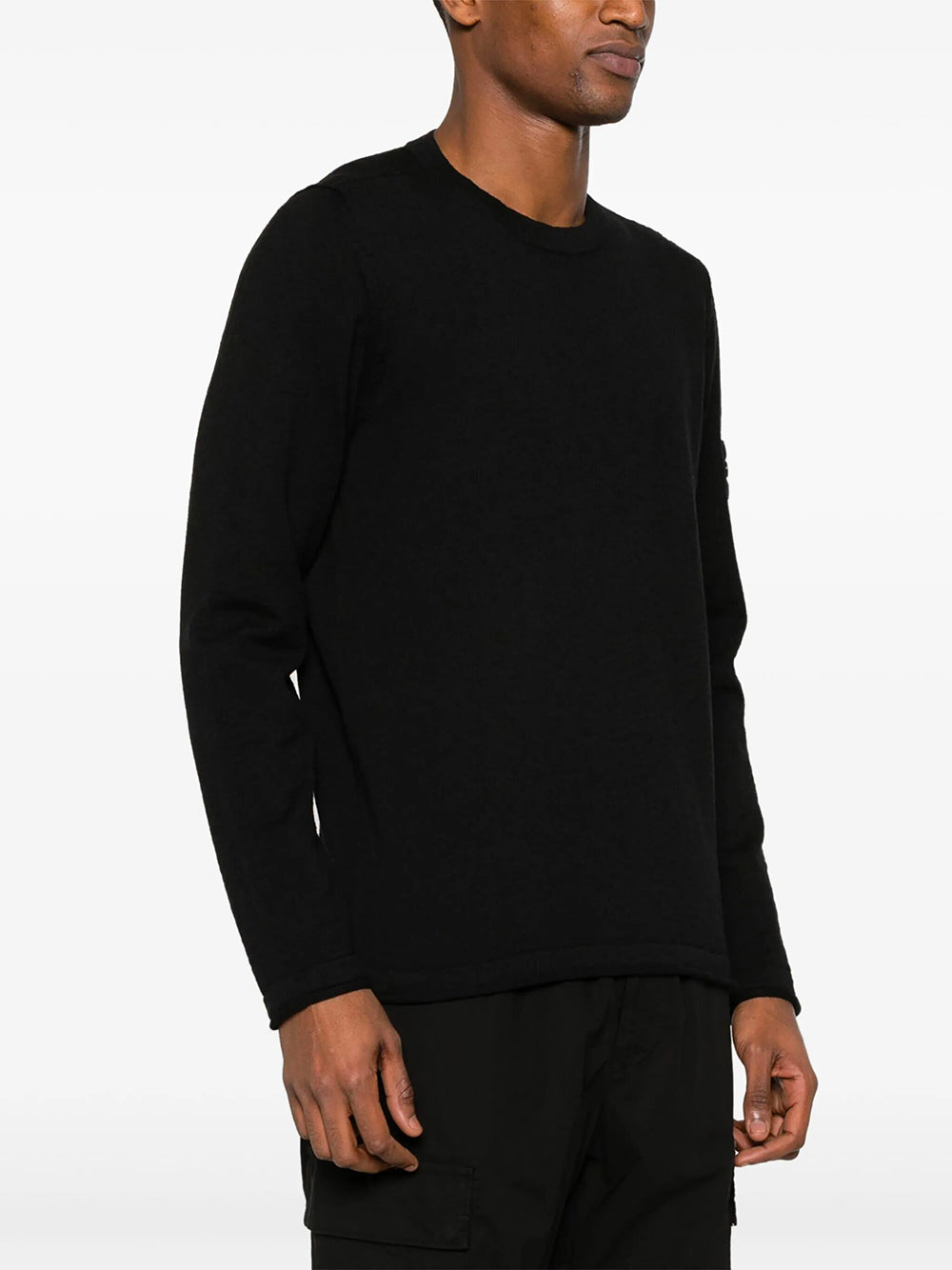 Stone Island Round neck - Black | 3175272ffd7a9f7ab34d8525ab6a0b6be5b9c8f7
