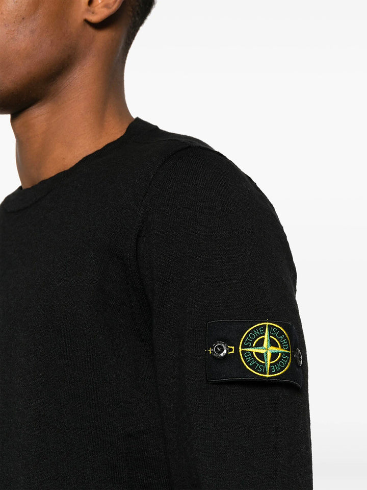 Stone Island Round neck - Black | c93918dba255913be57ad2bde35558db2583255c