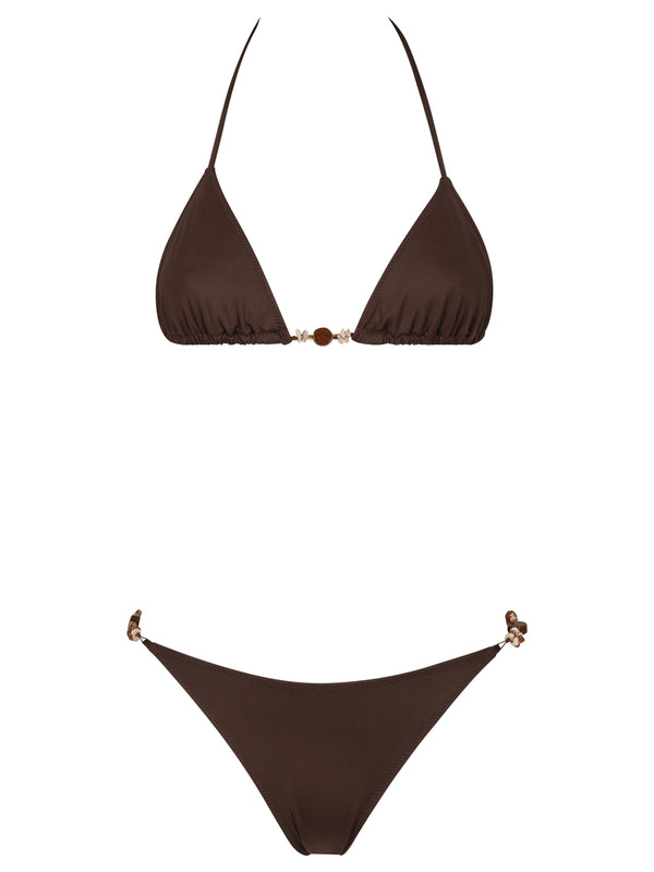 Bikini With Beaded Detailing