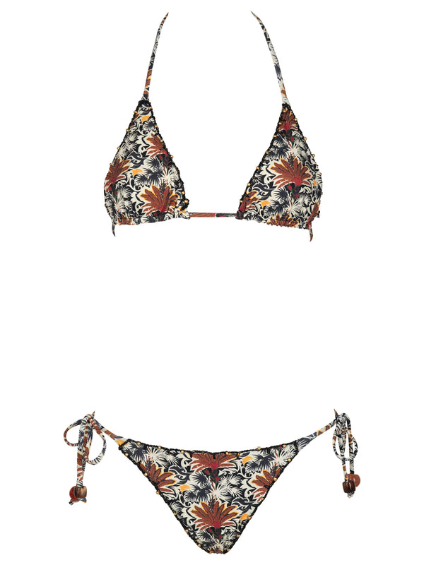 Melissa Reversible Bikini With Crochet Trim