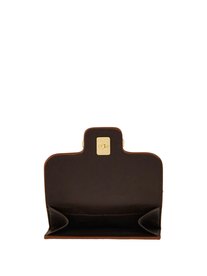 Ferragamo Bill coin wallets - Brown | 777b3dd754373a0b7b4c0bec85d675a63ac10b42