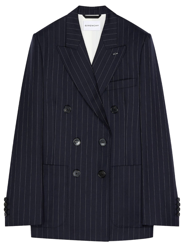 Double Breasted Jacket In Wool