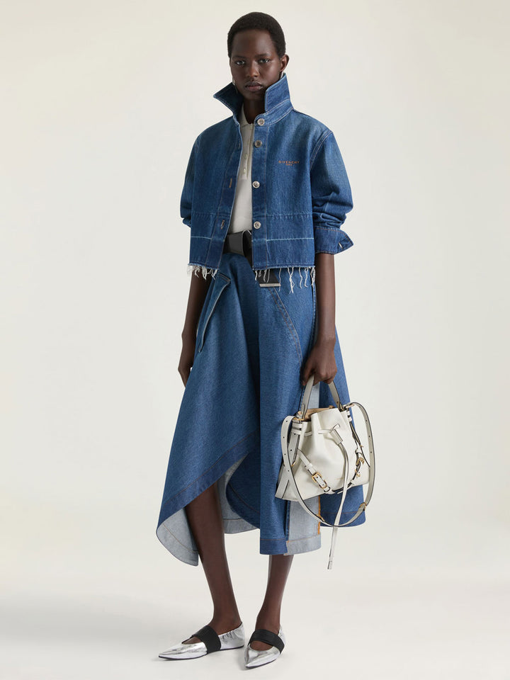 Givenchy Denim&leather - Blue | f07b8ecc48b5d0d5c26e92044a245bca5ca3a361