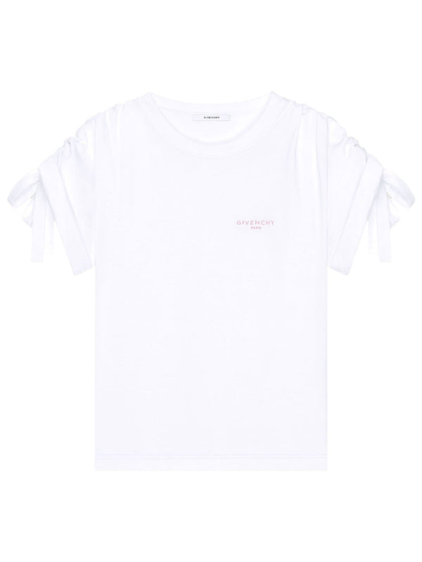 T-Shirt In Cotton With Bows