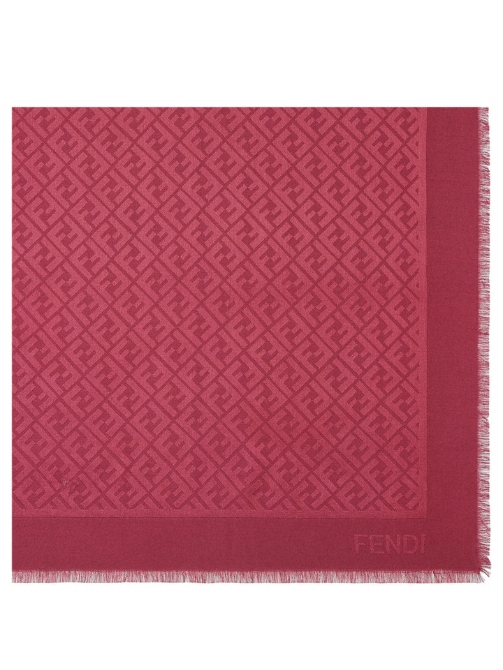 Fendi Scarves - Red | b95abbfed10e5b95cf48949d54a364f8c621a1f7