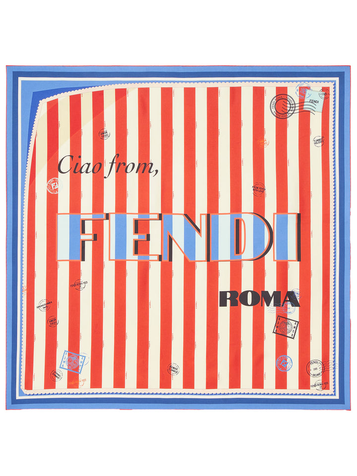 Fendi Foulards - Blue | 3935a3c5fba5e01c224c6cbc4d6600c007b7cbf1