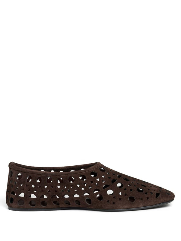 Slippers Vienne In Velvet Calfskin