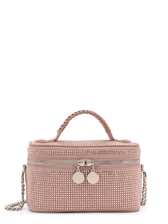 Shaggy Deer Beauty Case With Rhinestones