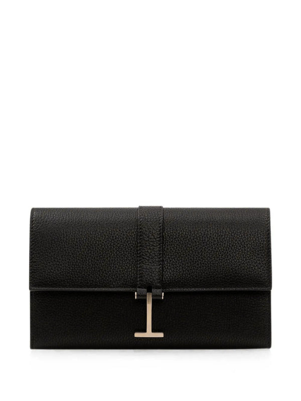Small Leather Goods Wallet With Strap