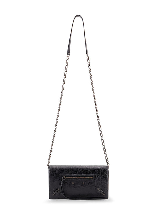 Le City Wallet Leather Shoulder Bag
