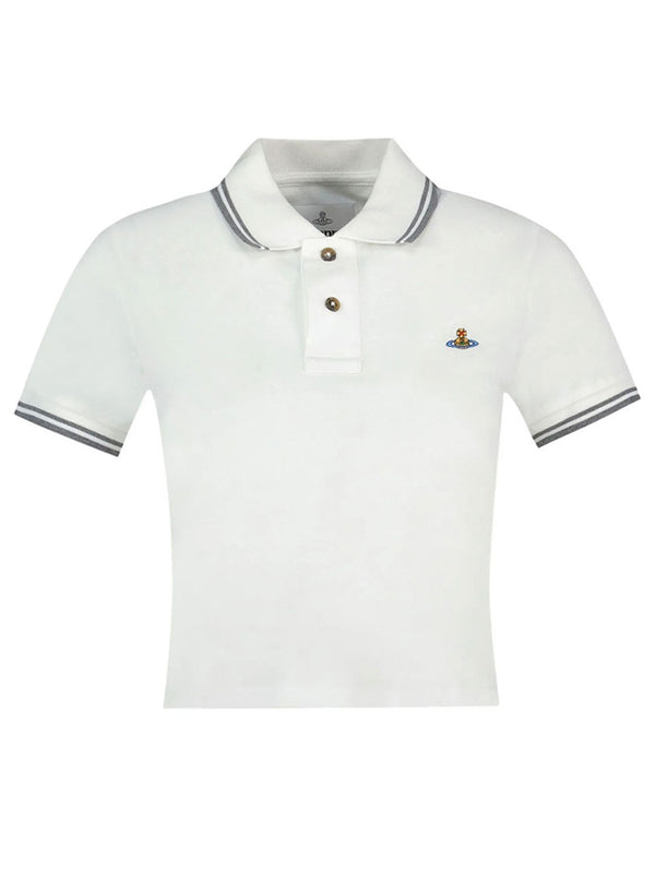 Mini Classic Polo Shirt With Orb Embroidery