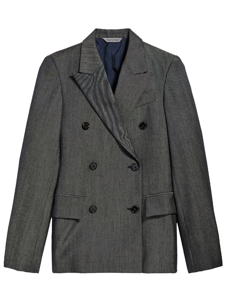Balenciaga Blazer - Blue | 9d8757096f19ffa8b671fb14b5a54af7446dd05f