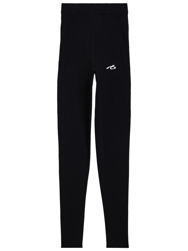 Techwear Leggings In Viscose Sporty Knit