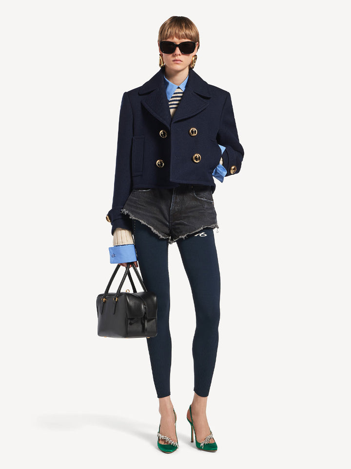 Balenciaga Double breasted & peacoat - Blue | c0f7b33572d8388e3811f796dc5a58305b5a7c5e