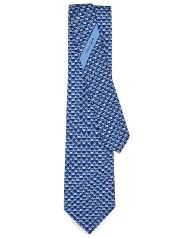 Torneo Print Silk Tie