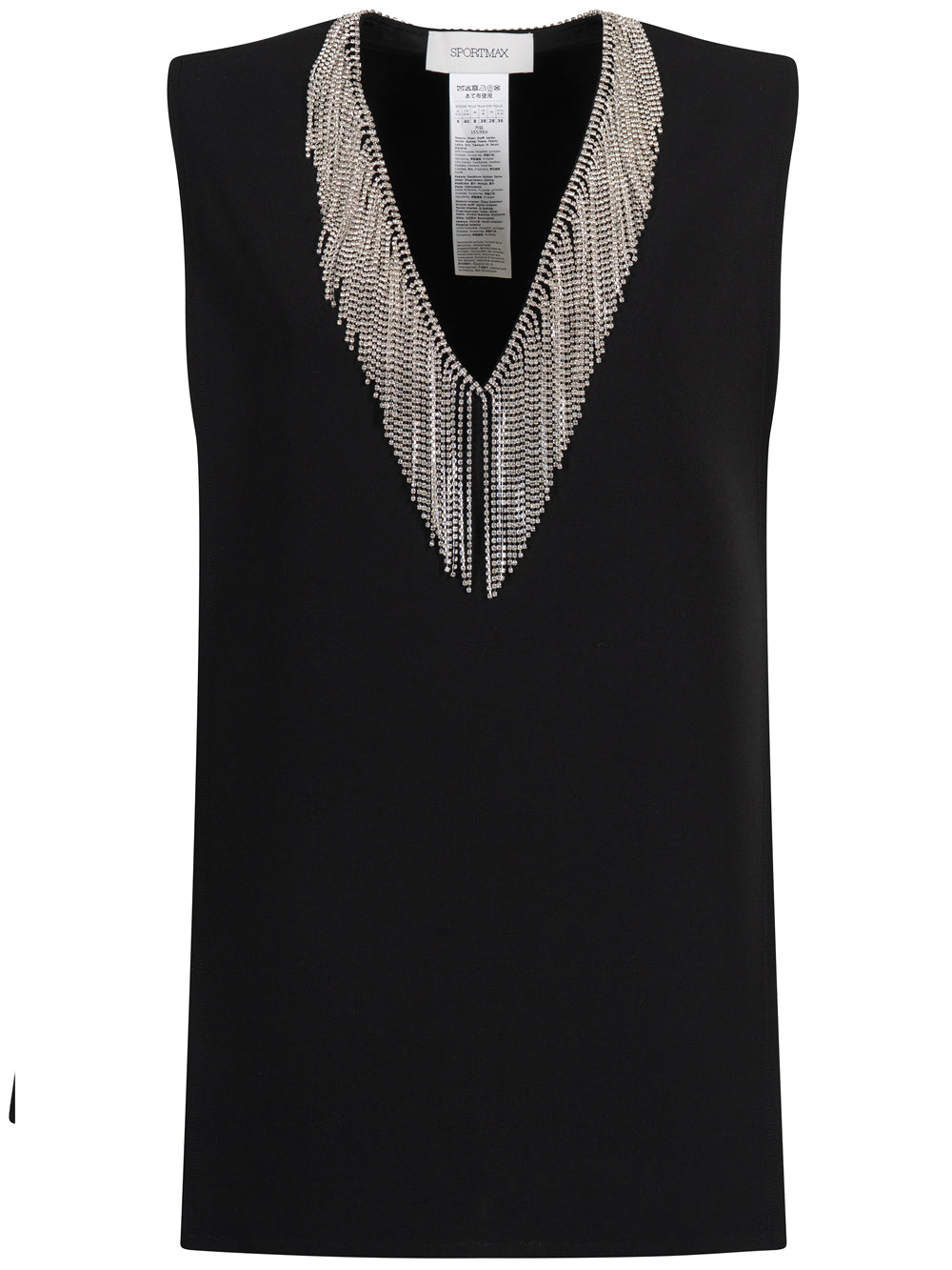 Sportmax Tops - Black | 1c741489a588f35cc7a5cc79c58bdf269a98b956