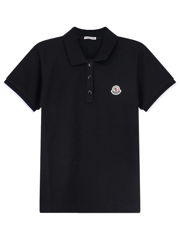 Moncler Polo - Black | 8b43c9c75f0d04043c3c55f64eb02a2f945282bc
