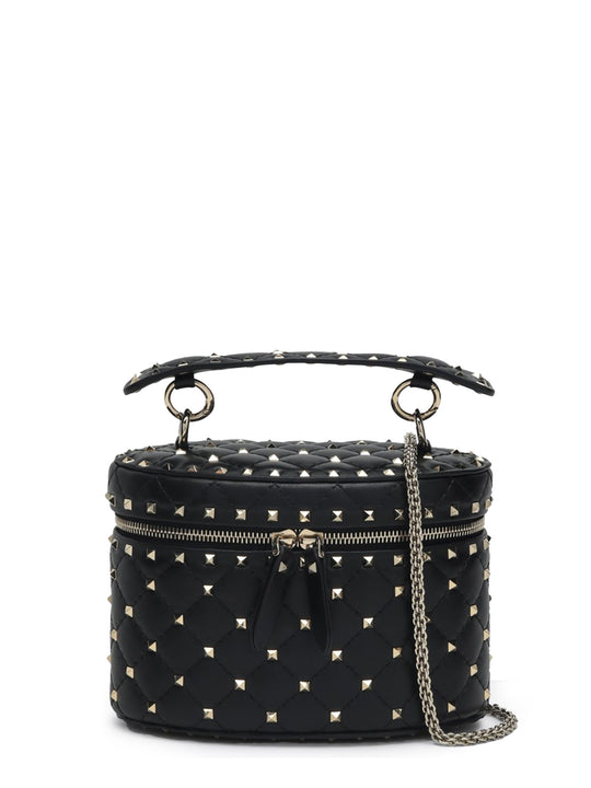 Rockstud Spike Leather Shoulder Bag