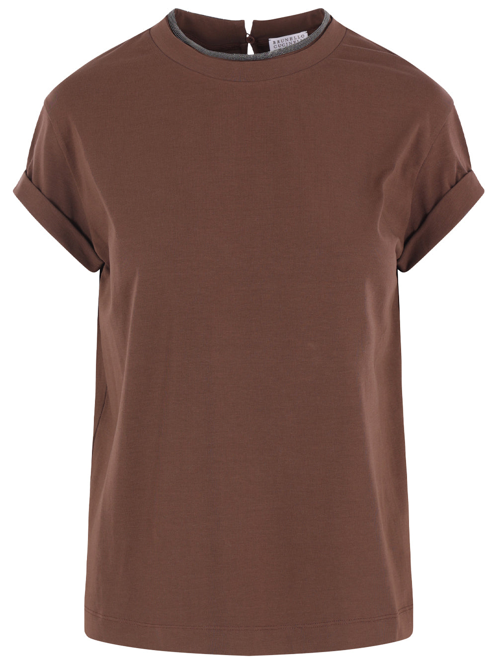 Brunello Cucinelli T-shirts - Brown | b9eec66caa95661092acecfee45e604cebd008be