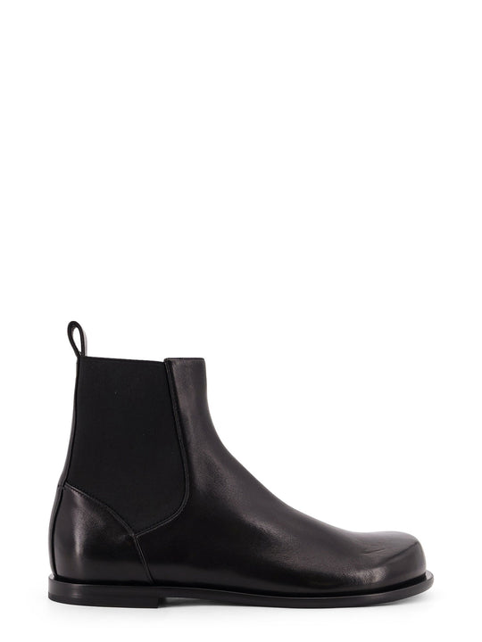 Chelsea Squared Ff Leather Boots