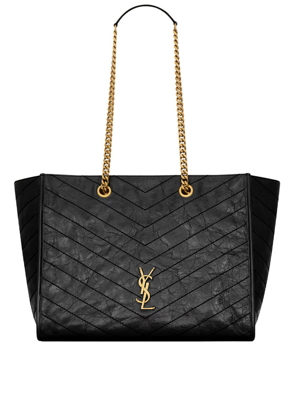Niki Shopping Bag In Vintage Leather