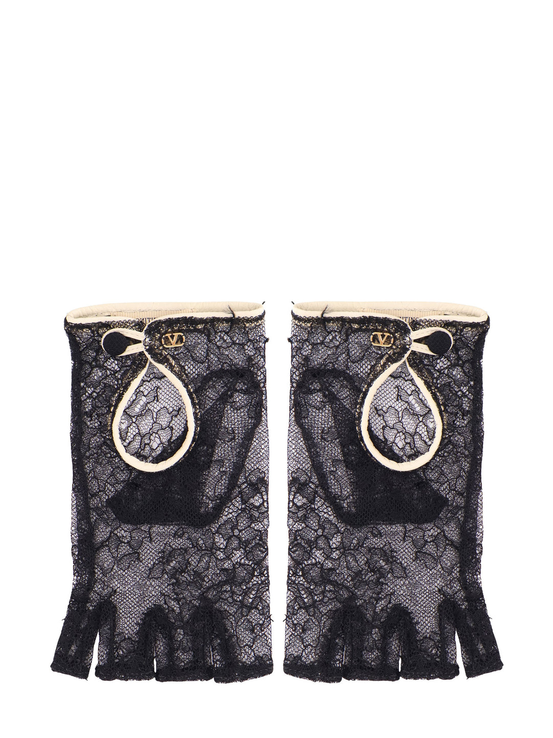 Valentino Garavani Gloves - NERO/BURRO/ORO | 4af680b5bd496b46d768a4d89fc3f89c3fbbf07f